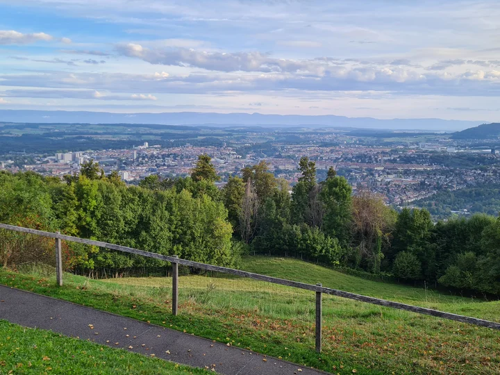 View from the Gurten to Bern